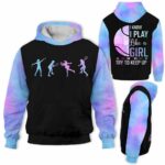 AOPH-W-Hobb-PlayWate-Tnis-211011VY10 @ Tennis Girl Play Watercolor-Tennis Watercolor I Play Like A Girl Try To Keep Up 3D Hoodie