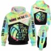 AOPH-U-Hobb-WateBallLine-Vlbl-211015VY10 @ Volleyball Watercolor Ball Line-Volleyball Watercolor Custom Name I Play Like A Girl 3D Hoodie