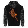 AOPH-W-Hobb-Tool-Bskb-211013VY10 @ Basketball Girl Tools-Basketball Player Typography Pattern 3D Hoodie