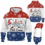 AOPH-U-Nur-LineGnom-CNA-211020VY10 @ Cna Line Gnome-Cna Christmas Cna Crew Gnome Nurse Line 3D Hoodie