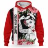 AOPH-U-Nur-LineRoseTatt-Nur-211020VY10 @ Nurse Line Roses Tattooed-Nurse Rose Tattoo Nurse Custom Name 3D Hoodie