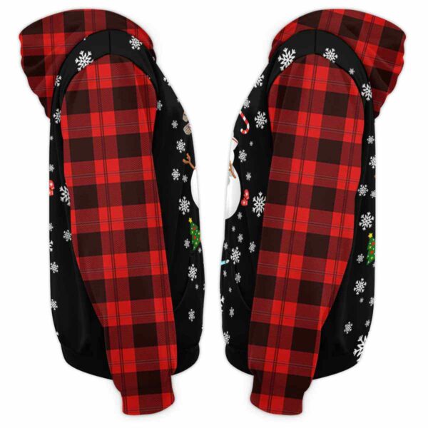 AOPH-U-Nur-SnowToolBuffPlai-CNA-211020VY10 @ Cna Snowman Tools Buffallo Plaid-Cna Christmas Cna Crew Snowman Plaid 3D Hoodie