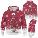 AOPH-U-Nur-XmasTreeLed-Nur-211015VY10 @ Nurse Xmas Tree Led-Nurse Christmas Tree Light Nurse 3D Hoodie