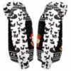 AOPH-U-Ani-WhitKnitPtn-Fox-211025VY10 @ Fox White Knitted Pattern-Fox Christmas White Knit Printed 3D Hoodie