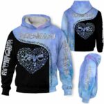 AOPH-U-Nur-GlxyHear-Vtec-211012VA10 @ Vet Tech Galaxy Heart-Vet Tech Galaxy Heart 3D Hoodie