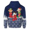 AOPH-U-Ani-SnowAndKnit-Cow-211026VA10 @ Cow Snow and Knit-Cow Christmas Sock Knit Snow 3D Hoodie