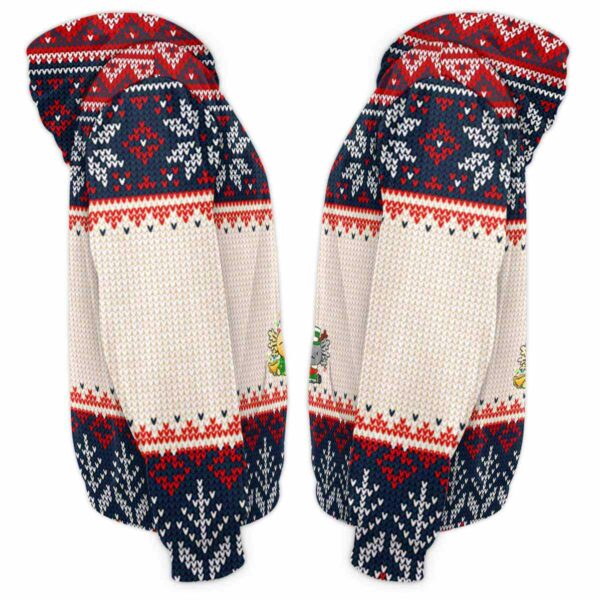 AOPH-U-Ani-ChriKnitPtn-Axolo-211028VA10 @ Axolotl Christmas Knit Pattern-Axolotl Christmas Tree Knit Pattern 3D Hoodie