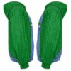 AOPH-U-Ani-GreeKnit-Goat-211028VA10 @ Goat Green Knit-Goat Green Knit Funny Farmer Suit 3D Hoodie