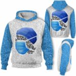 AOPH-U-Nur-MaskCreaEsth-Nur-211025VY10 @ Nurse Mask Created Esther-Nurse Perhaps This Is The Moment Pattern 3D Hoodie