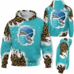 AOPH-U-Nur-LeopCreaEsth-Nur-211025VY10 @ Nurse Leopard Created Esther-Nurse Perhaps This Is The Moment Teal Leopard 3D Hoodie