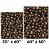 FB-U-Ani-AnimPtn-Fox-211025VY10 @ Fox Animal Pattern-Fox Christmas Cute Pattern Fleece Blanket