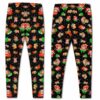 LEGG-W-Ani-AnimPtn-Slth-211025VY10 @ Sloth Animal Pattern-Christmas Cute Pattern Sloth Leggings