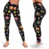 LEGG-W-Ani-AnimPtn-Axolo-211025VY10 @ Axolotl Animal Pattern-Christmas Cute Pattern Axolotl Leggings