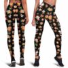 LEGG-W-Ani-AnimPtn-Cow-211025VY10 @ Cow Animal Pattern-Christmas Cute Pattern Cow Leggings