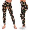 LEGG-W-Ani-AnimPtn-Cow-211025VY10 @ Cow Animal Pattern-Christmas Cute Pattern Cow Leggings
