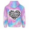 AOPH-U-Ani-WateHearAnim-Hrse-211103VY10 @ Horse Watercolor Heart Animal-Horse Watercolor Heart 3D Hoodie