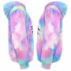 AOPH-U-Ani-WateHearAnim-Hrse-211103VY10 @ Horse Watercolor Heart Animal-Horse Watercolor Heart 3D Hoodie