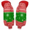 AOPH-U-Ani-RedKnitShoe-Hrse-211104VY10 @ Horse Red Knitted Shoe-Horse Christmas Boot Red Knitted 3D Hoodie