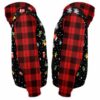 AOPH-U-Ani-BuffPlaiShoe-Dnk-211104VY10 @ Donkey Buffalo Plaid Shoe-Donkey Christmas Present Plaid 3D Hoodie