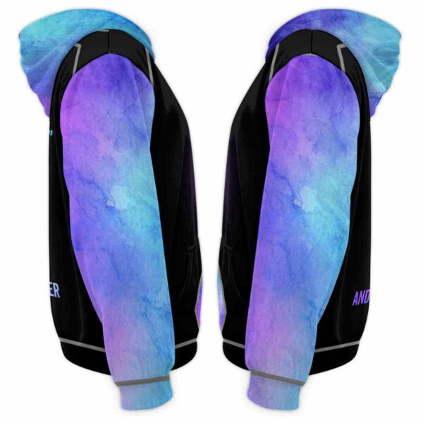 AOPH-U-Ani-What-Pnda-211113VA10 @ Panda Whatever-Panda Teal Purple Whatever 3D Hoodie