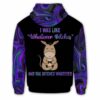 AOPH-U-Ani-What-Dnk-211113VA10 @ Donkey Whatever-Donkey Purple Whatever 3D Hoodie