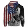 AOPH-U-Job-HeavMetaUsFlag-Arb-211119NA10 @ Arborist Heavy Metal US Flag-Arborist Forest American Usa Flag 3D Hoodie