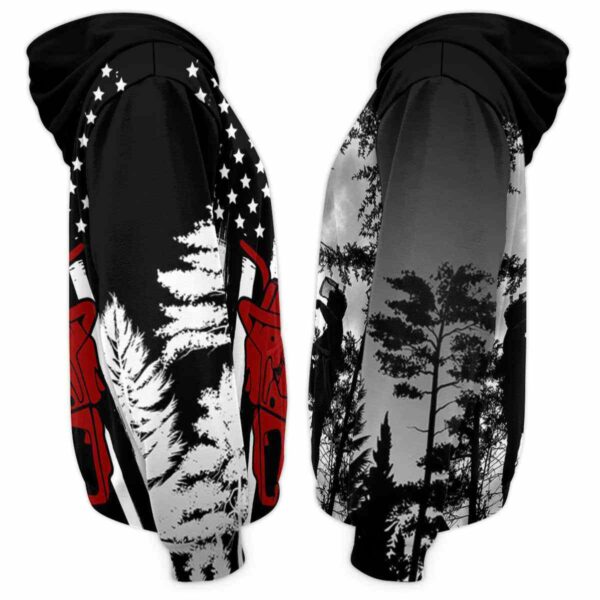 AOPH-U-Job-AmerFlag-Arb-211118NA10 @ Arborist American Flag-Arborist Forest Usa American Flag 3D Hoodie
