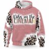 AOPH-U-Job-PinkLeop-Lman-211119VY10 @ Lineman Pink Leopard-Lineman Leopard Dibs On The Man 3D Hoodie