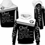 AOPH-U-Job-ChefDefi-Cef-211123NA10 @ Chef Define-Chef Definition Custom Name 3D Hoodie