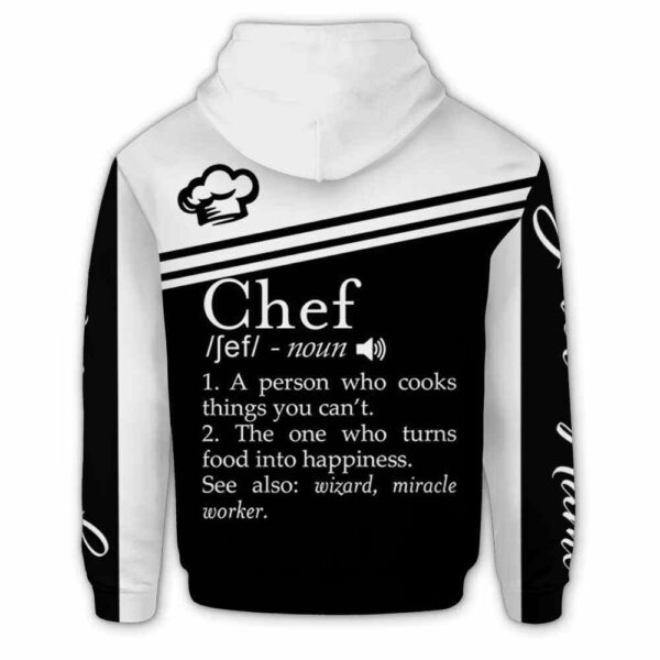 AOPH-U-Job-ChefDefi-Cef-211123NA10 @ Chef Define-Chef Definition Custom Name 3D Hoodie