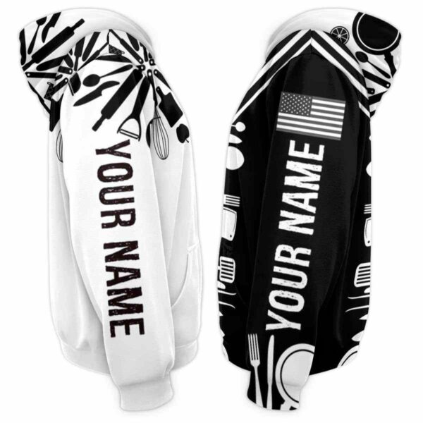 AOPH-U-Job-ChooYourWeap-Cef-211123NA10 @ Chef Choose Your Weapon-Chef Choose Your Weapon Custom Name 3D Hoodie