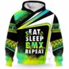 AOPH-U-Hobb-EatSleeRepe-Bmx-211123VY10 @ Eat Sleep Repeat-Bmx Eat Sleep Repeat Custom Name 3D Hoodie