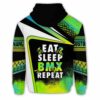 AOPH-U-Hobb-EatSleeRepe-Bmx-211123VY10 @ Eat Sleep Repeat-Bmx Eat Sleep Repeat Custom Name 3D Hoodie