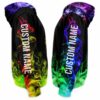 AOPH-U-Hobb-SmokBall-Sbal-211126VY10 @ Softball Smoke Ball-Softball Colorful Smoke Custom Name 3D Hoodie