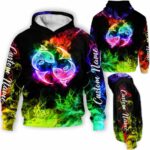 AOPH-U-Age-SmokZodi-Psc-211126VY10 @ Pisces Smoke Zodiac-Pisces Smoke Zodiac Custom Name 3D Hoodie