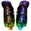 AOPH-U-Hobb-SmokLead-Cldr-211126VY10 @ Cheerleader Smoke Leader-Cheerleader Colorful Smoke Custom Name 3D Hoodie