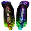 AOPH-U-Hobb-SmokBall-Bball-211126VY10 @ Baseball Smoke Ball-Baseball Colorful Smoke Custom Name 3D Hoodie