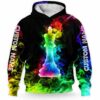 AOPH-U-Hobb-SmokKing-Css-211126VY10 @ Chess Smoke King-Chess Colorful Smoke Custom Name 3D Hoodie