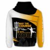 AOPH-U-Hobb-TheCourBeWithYou-Dgof-211125NA10 @ Disc Golf The Course Be With You-Disc Golf Course Be With You Custom Name 3D Hoodie