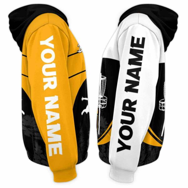 AOPH-U-Hobb-TheCourBeWithYou-Dgof-211125NA10 @ Disc Golf The Course Be With You-Disc Golf Course Be With You Custom Name 3D Hoodie