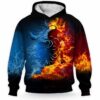 AOPH-U-Age-FireWateZodi-Leo-211129VY10 @ Leo Fire Water Zodiac-Leo Fire And Water Zodiac 3D Hoodie