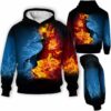 AOPH-U-Age-FireWateZodi-Sag-211129VY10 @ Sagittarius Fire Water Zodiac-Sagittarius Fire And Water Zodiac 3D Hoodie