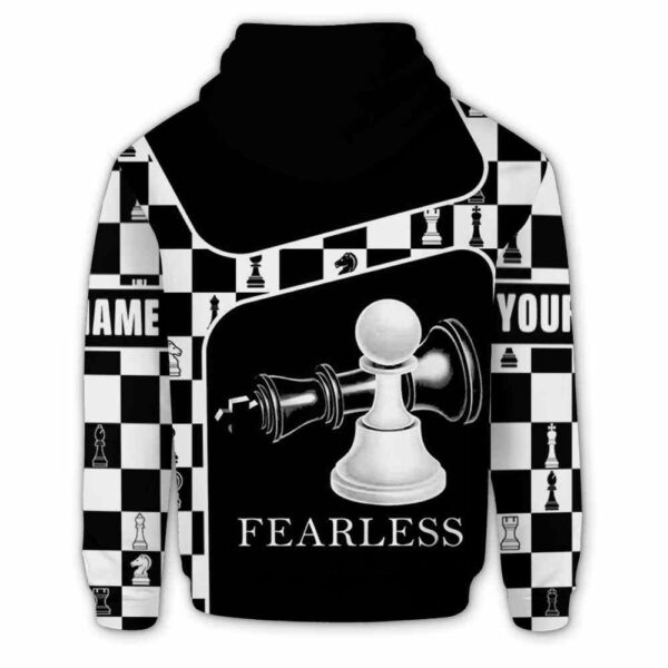 AOPH-U-Hobb-KingPawnSqua-Css-211202VY10 @ Chess King Pawn Square-Chess King Pawn Fearless 3D Hoodie