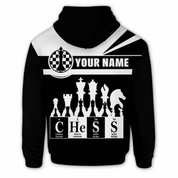 AOPH-U-Hobb-PeriTabl-Css-211202VY10 @ Chess Periodic Table-Chess Periodic Table Custom Name 3D Hoodie