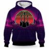 AOPH-U-Hobb-RV8S-Guit-211208VY10 @ Guitar Retro Vintage 80s Style-Guitar Vintage Retro Sunset 3D Hoodie