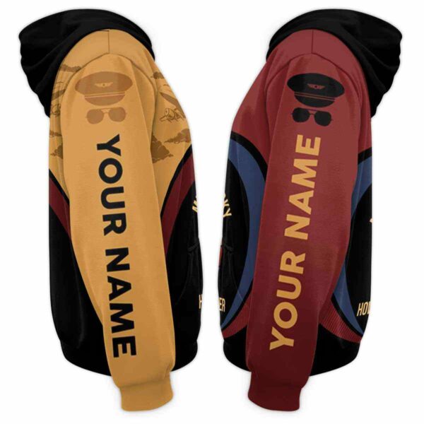 AOPH-U-Job-MPA-Plot-211208VY10 @ Pilot Meow Phonetic Alphabet-Pilot Funny Cat Speaking Custom Name 3D Hoodie