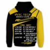 AOPH-U-Job-HHR-HVAC-211209VY10 @ HVAC Hourly Rate-Hvac Techinician Yellow Hourly Rate Custom Name 3D Hoodie