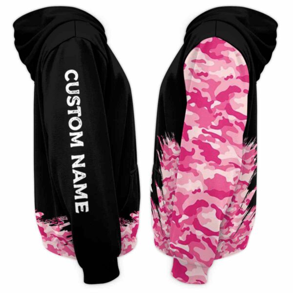 AOPH-U-Job-PLG-Irwo-211218VY10 @ Ironworker Pink Little Gir-Ironworker Daughter Little Girl Custom Name 3D Hoodie