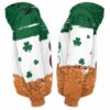 AOPH-U-Ctry-IAFS-Irsh-211214VY10 @ Irish American Flag Shamroc-Irish Shamrock Usa Ireland Flag Custom Name 3D Hoodie