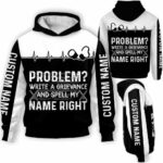 AOPH-U-Job-FHH-Cor-211216VY10 @ Correctional Officer Flag Heartbeat Handcuff-Correctional Officer Heartbeat Handcuff Spell Custom Name 3D Hoodie
